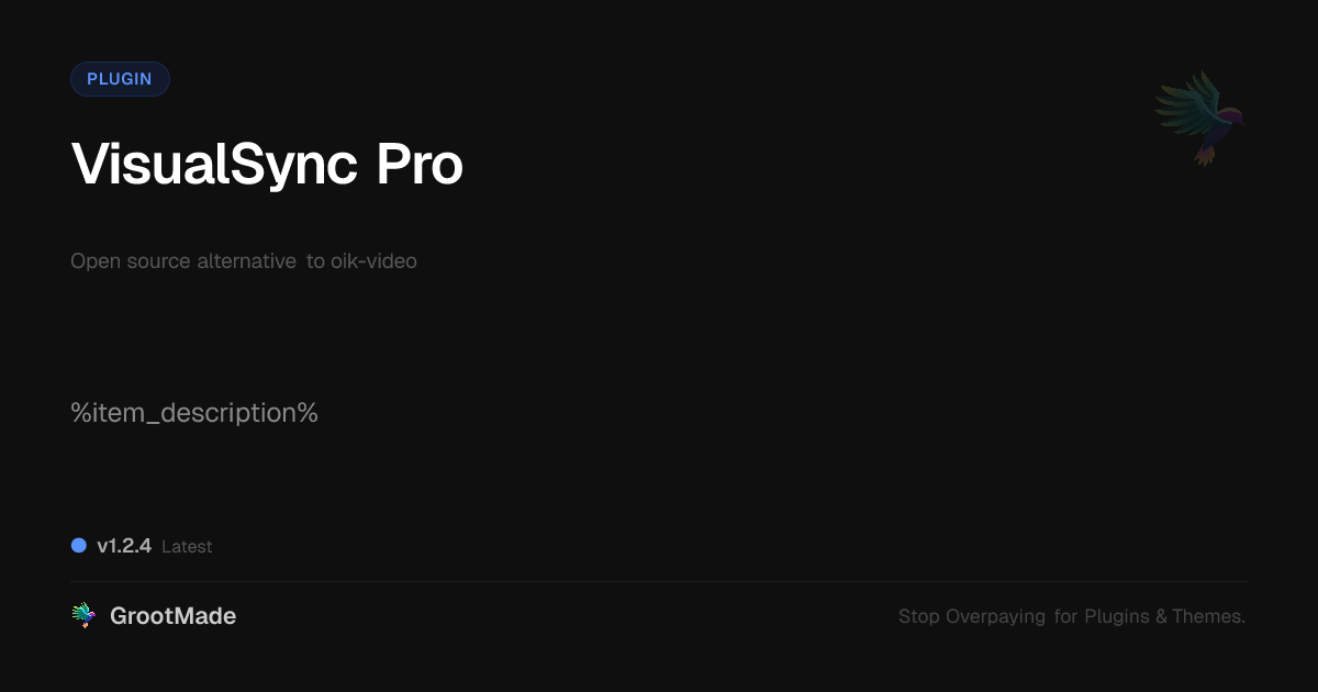 Preview of VisualSync Pro