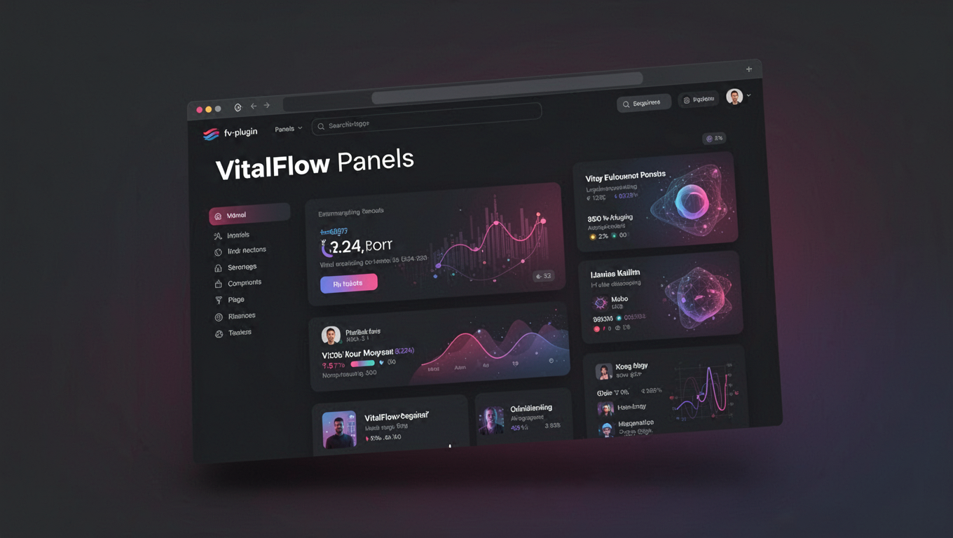 Preview of VitalFlow Panels