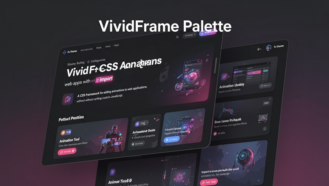 Preview of VividFrame Palette
