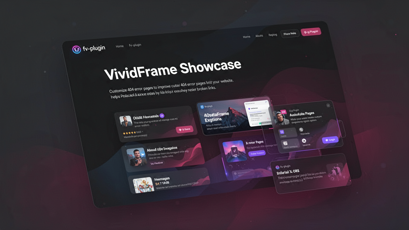 Preview of VividFrame Showcase