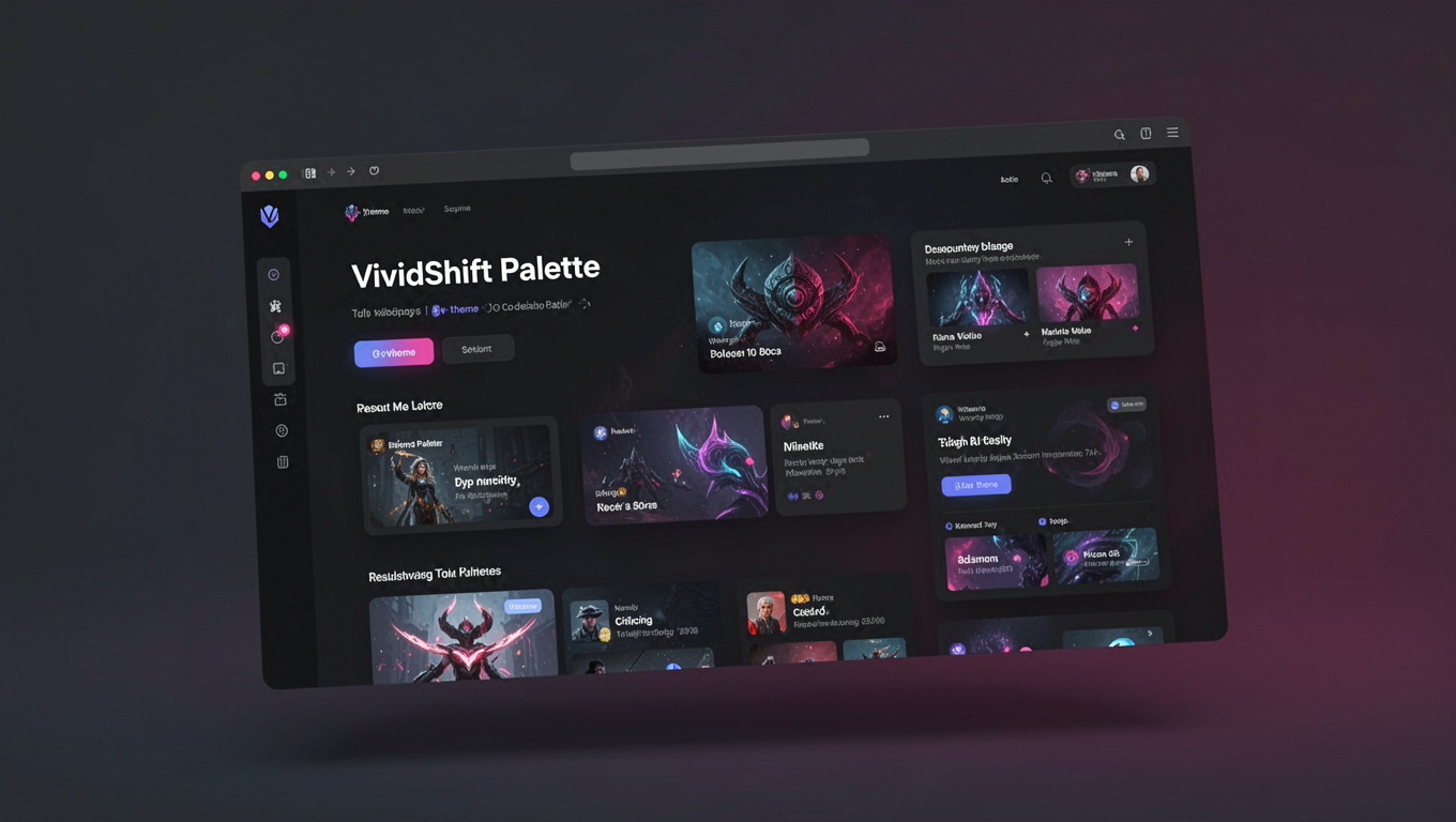 Preview of VividShift Palette