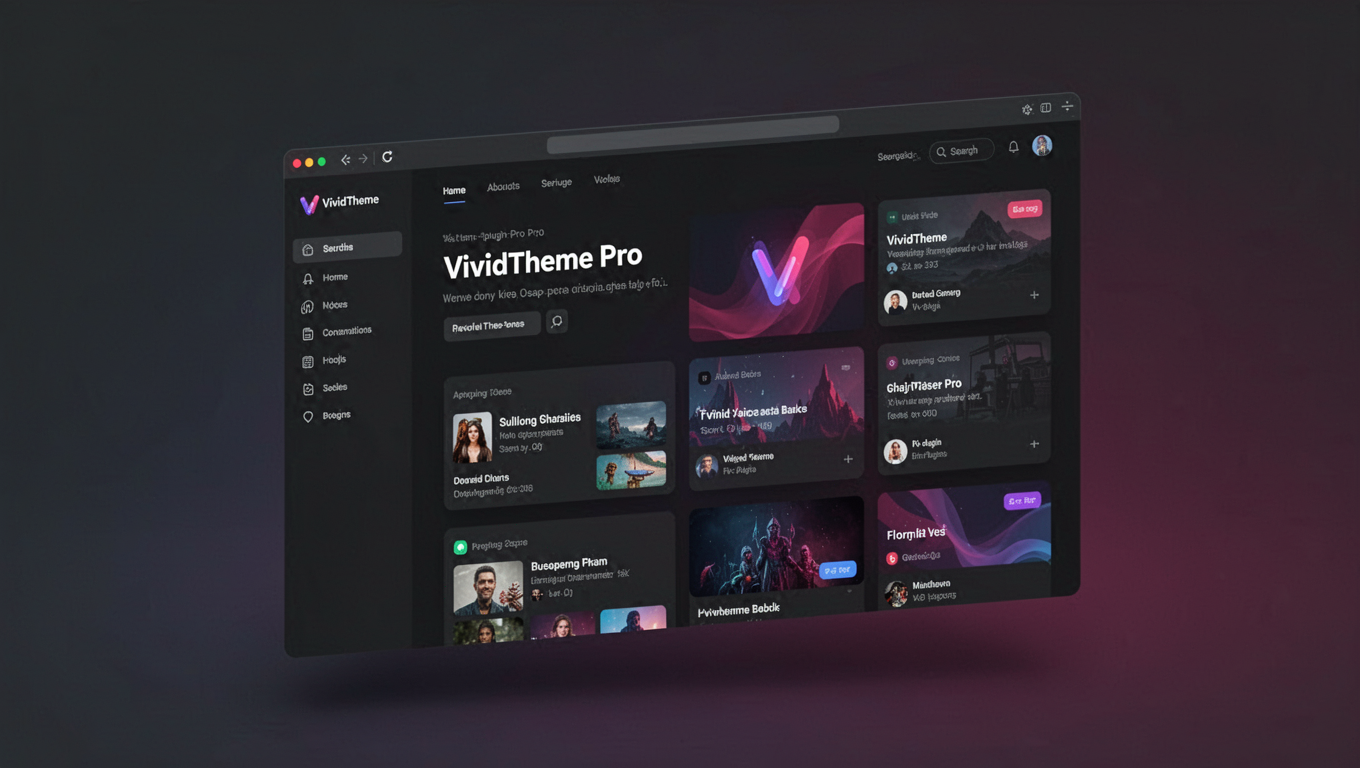 Preview of VividTheme Pro