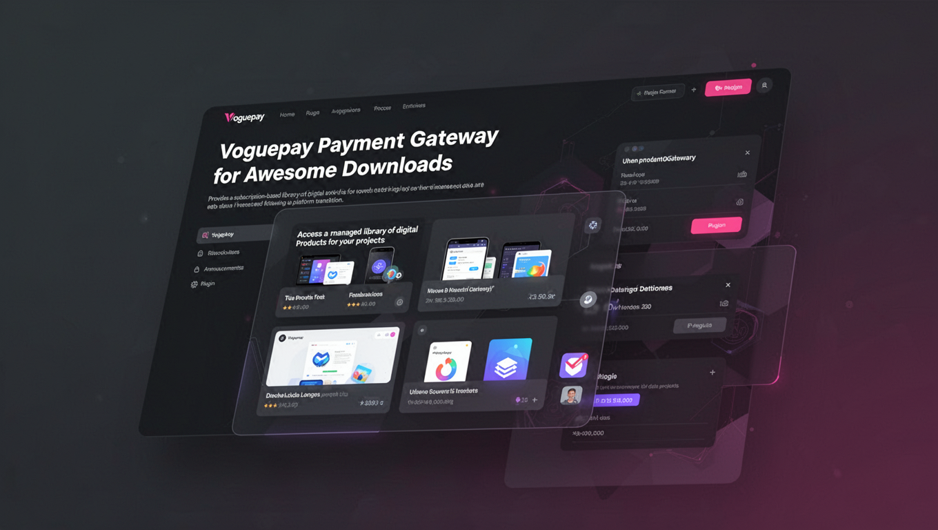 Preview of Voguepay Payment Gateway for Awesome Downloads