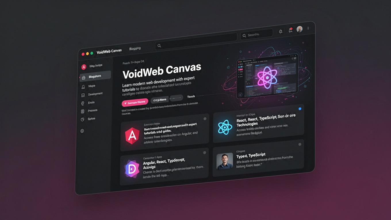 Preview of VoidWeb Canvas