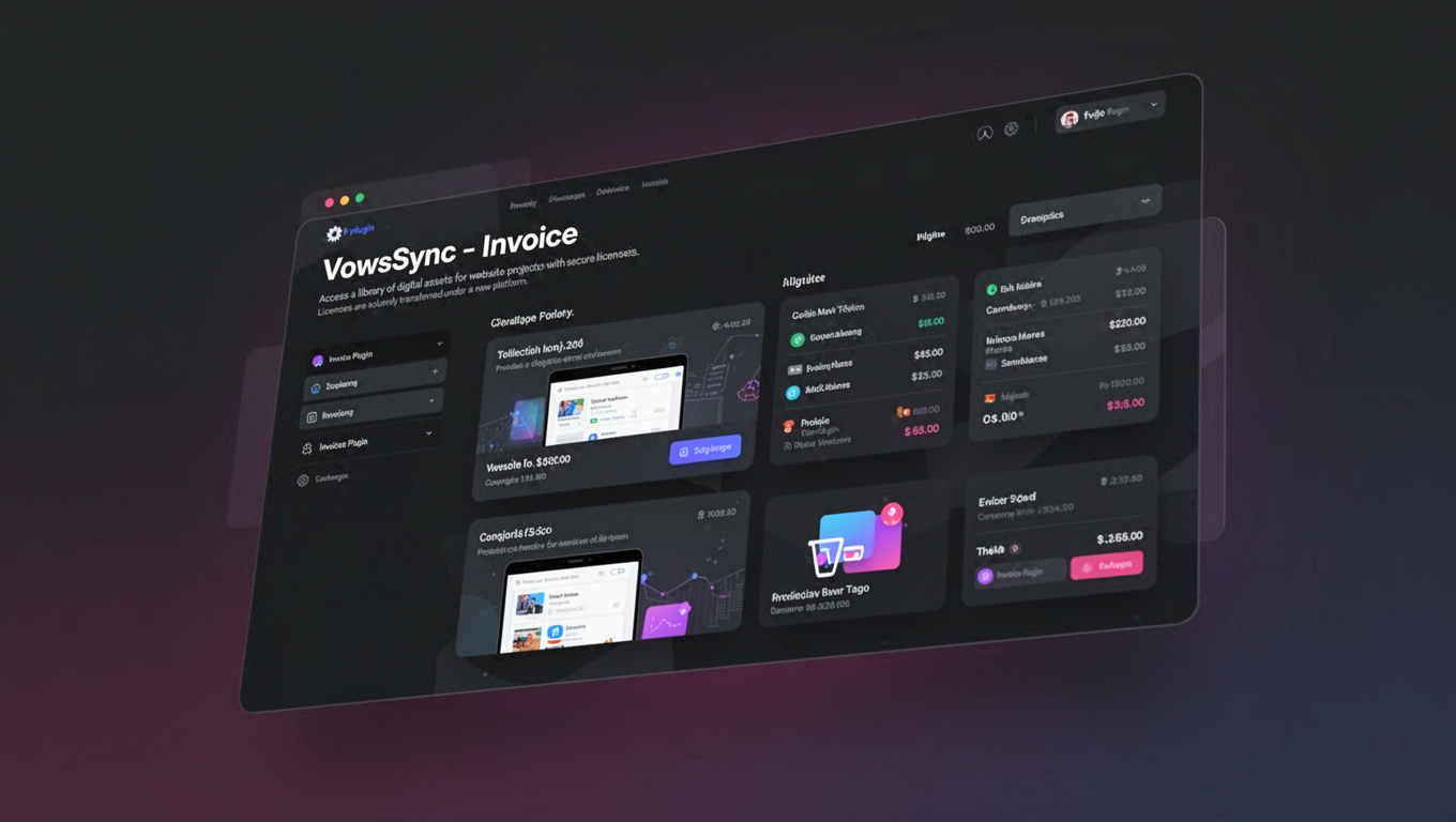Preview of VowsSync - Invoice