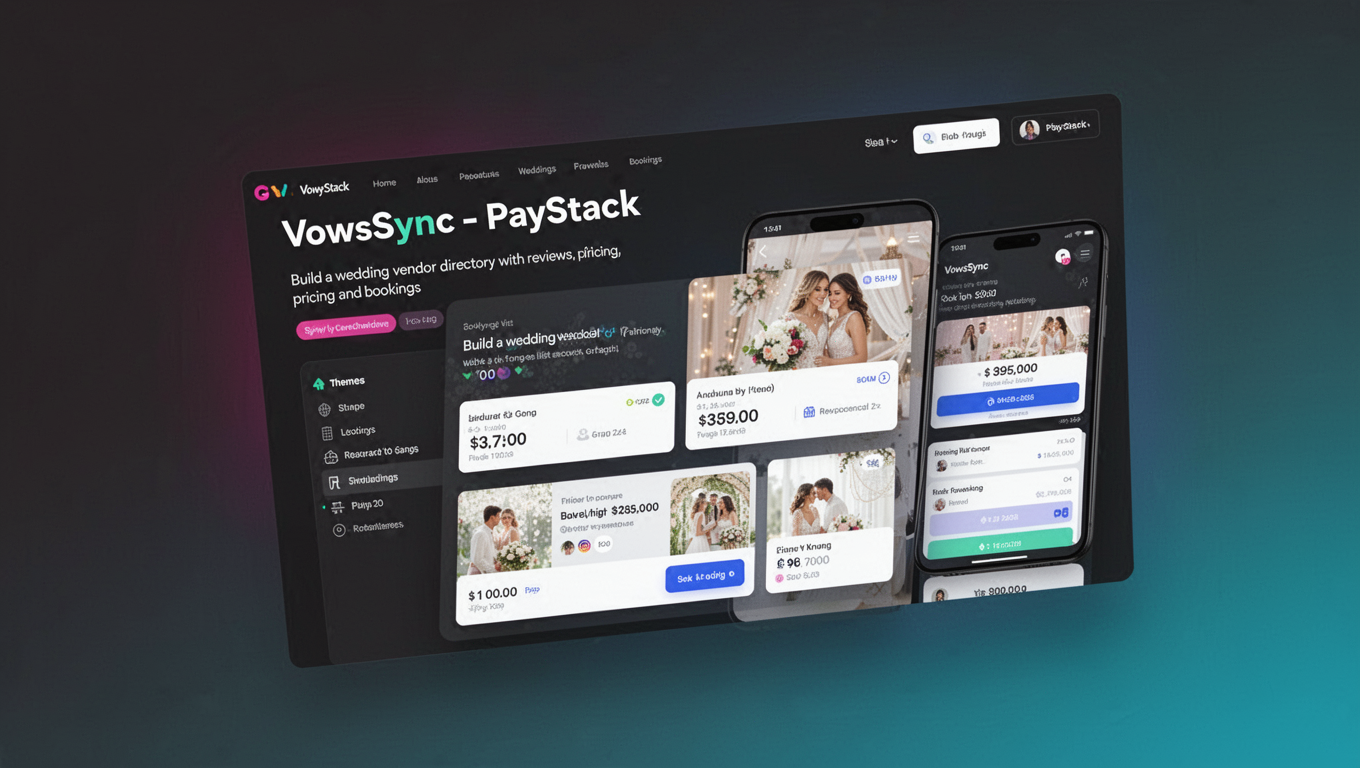 Preview of VowsSync - PayStack