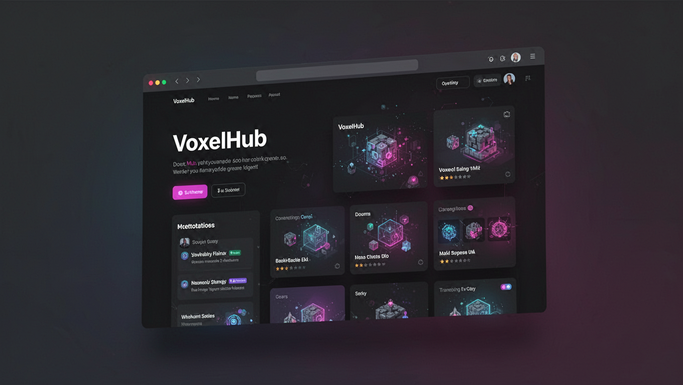 Preview of VoxelHub
