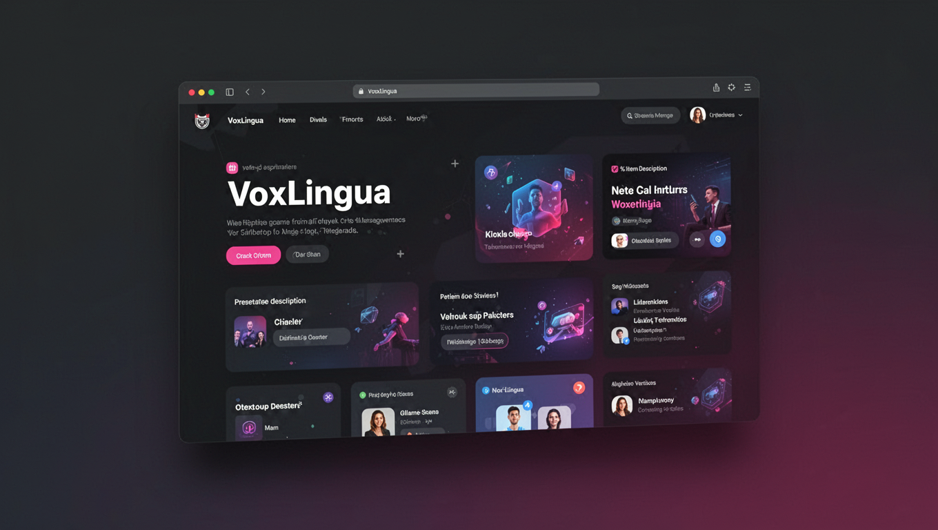 Preview of VoxLingua
