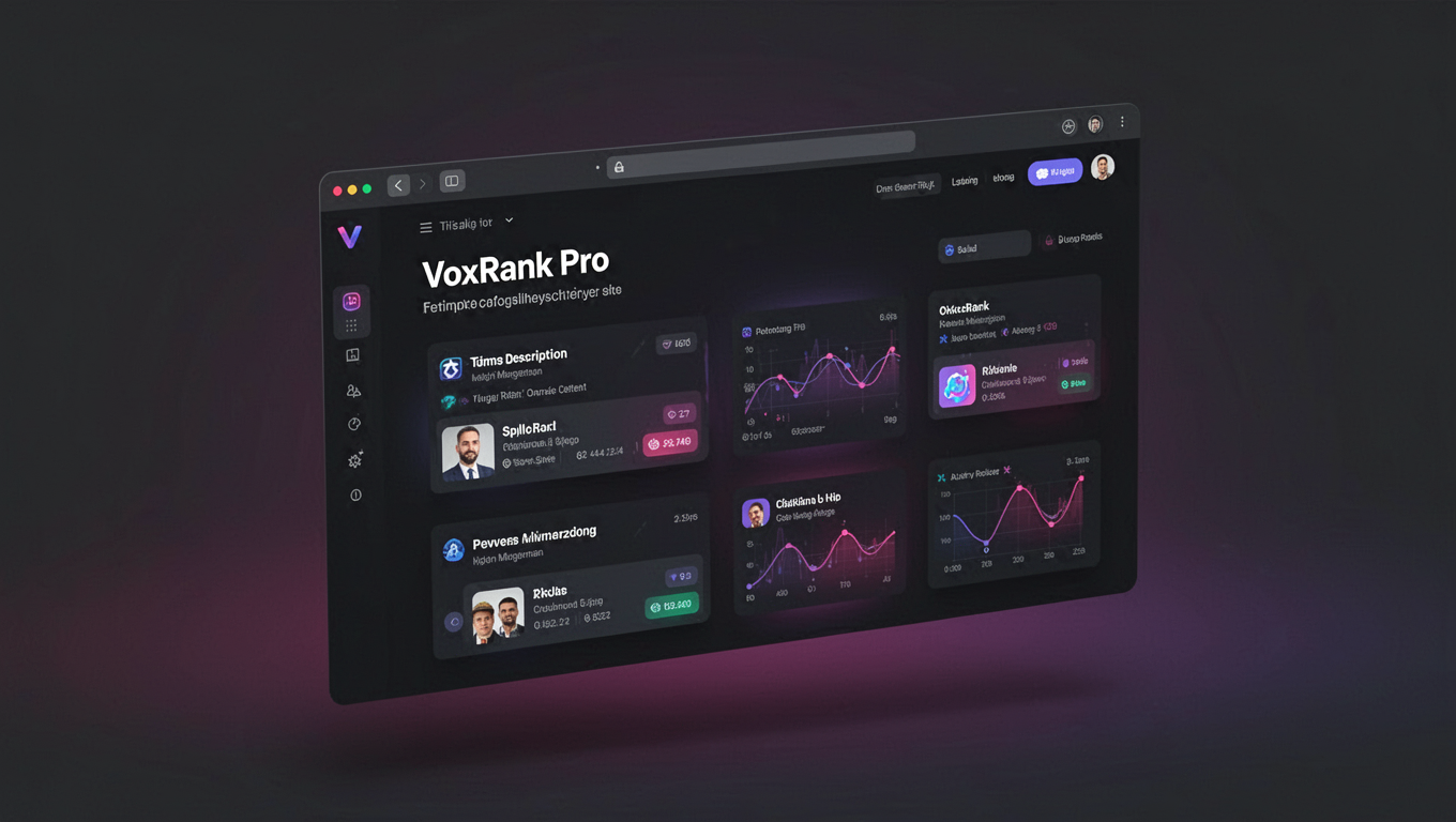 Preview of VoxRank Pro