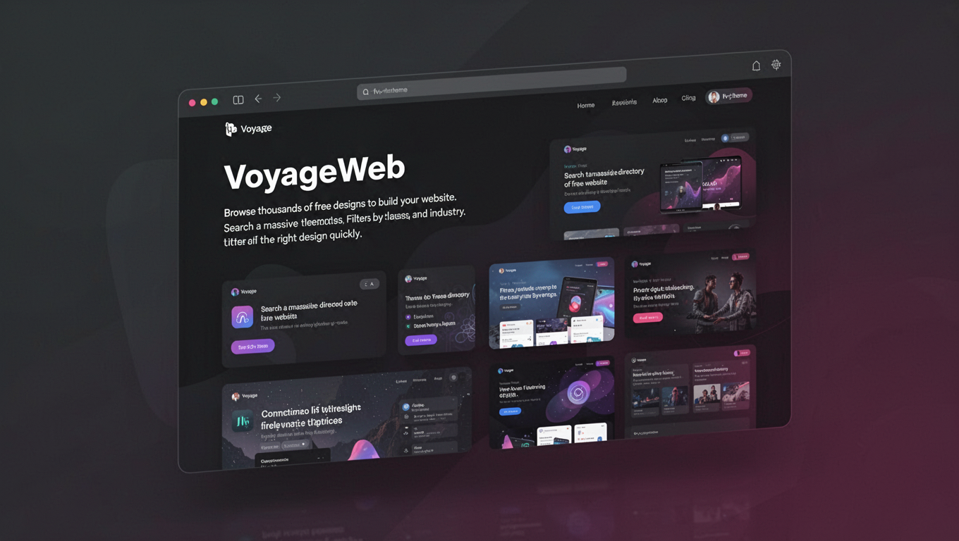 Preview of VoyageWeb