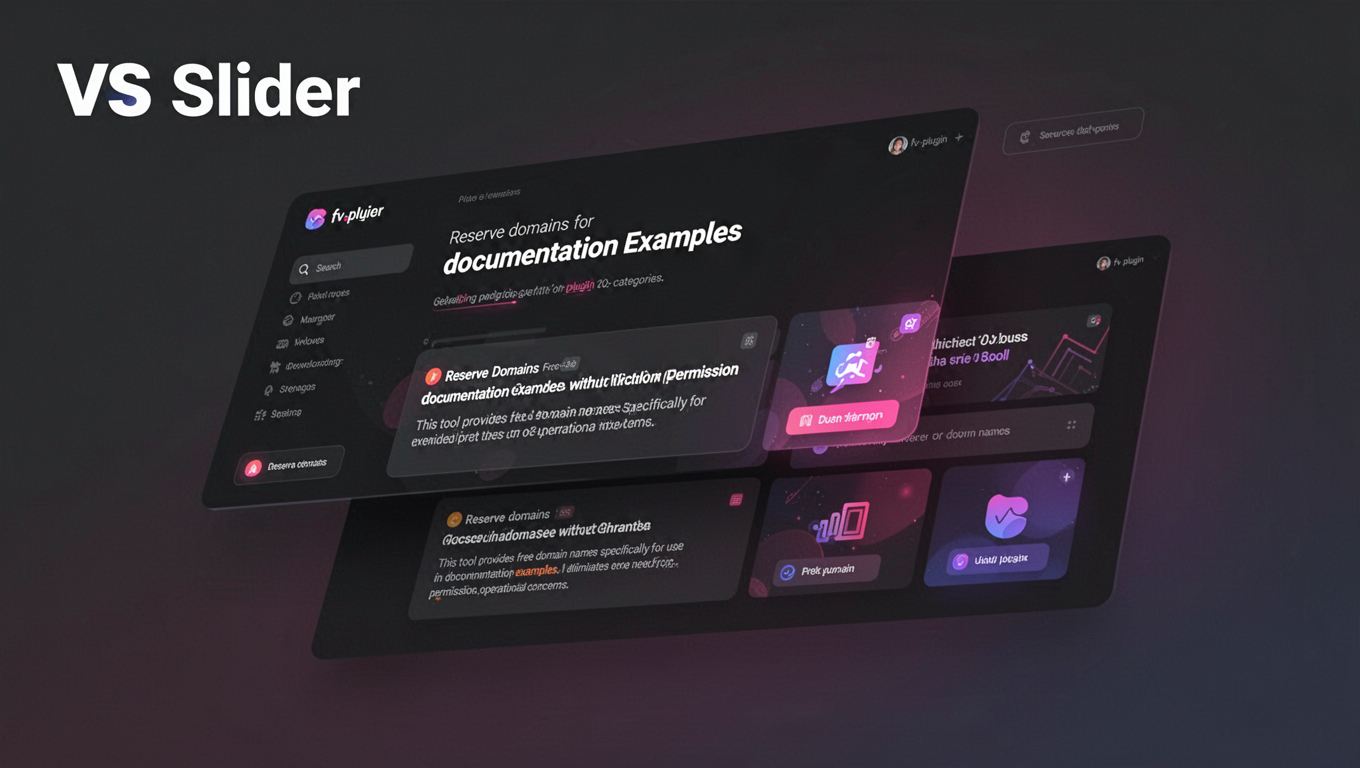 Preview of VS Slider