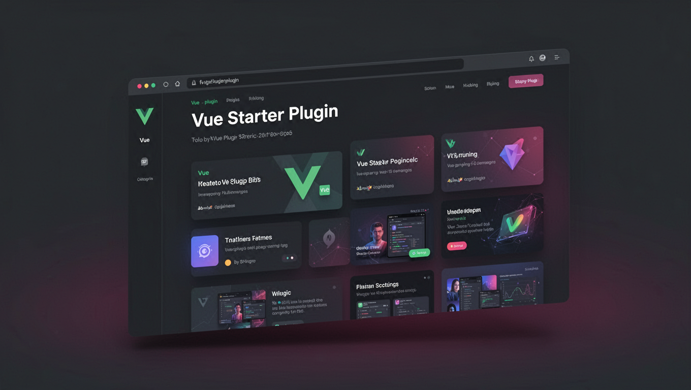Preview of Vue Starter Plugin