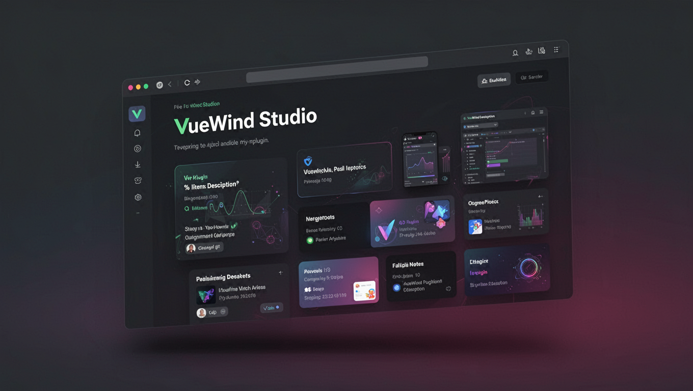 Preview of VueWind Studio