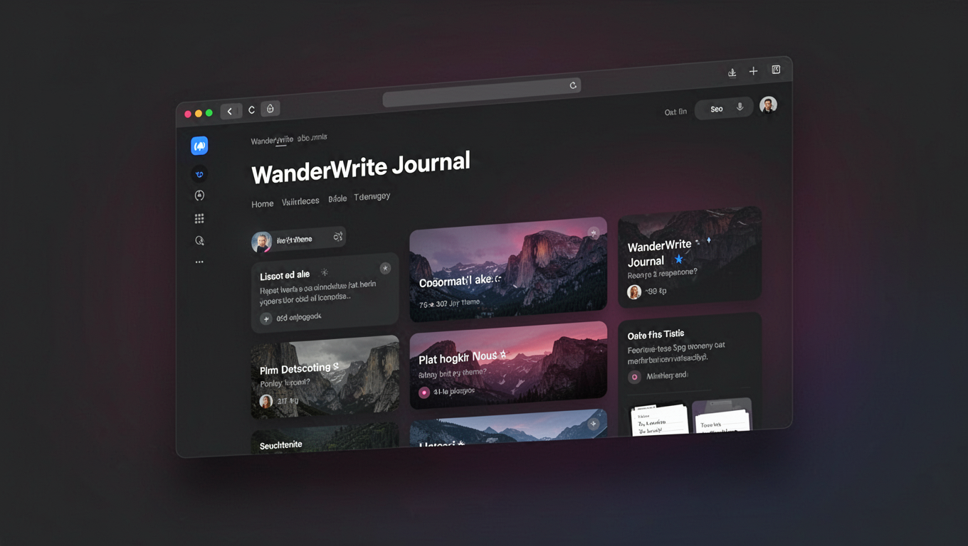 Preview of WanderWrite Journal