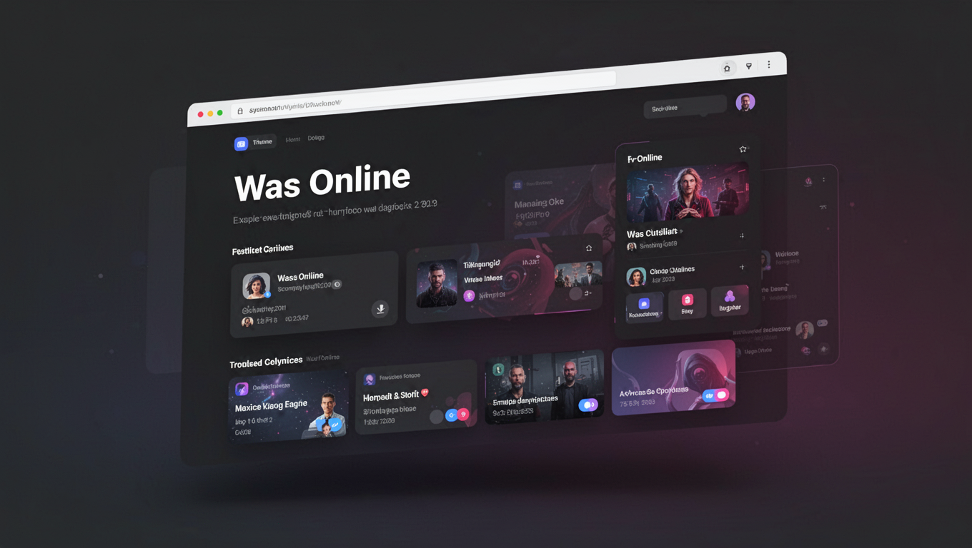 Preview of Was Online