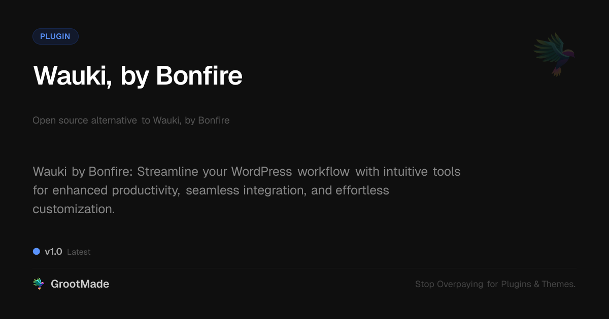 Preview of Wauki, by Bonfire