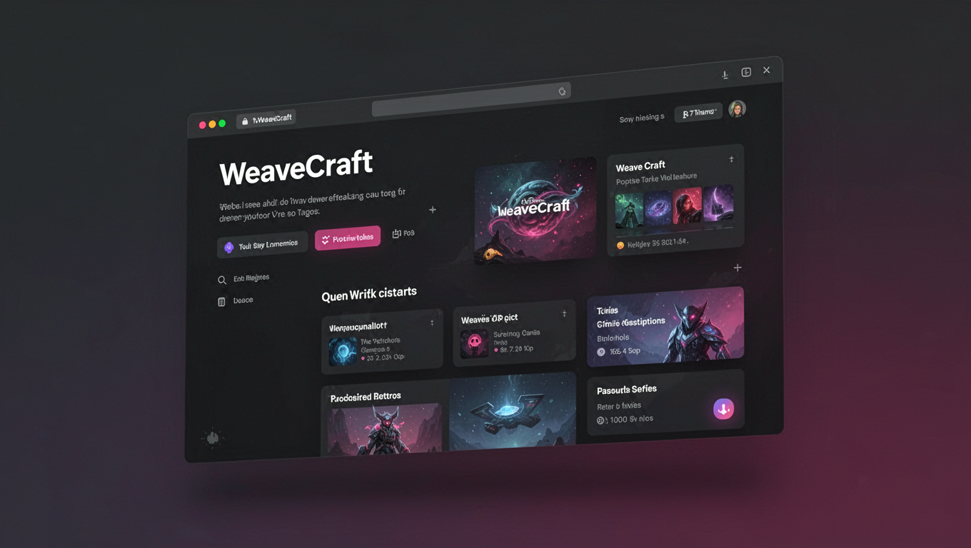 Preview of WeaveCraft