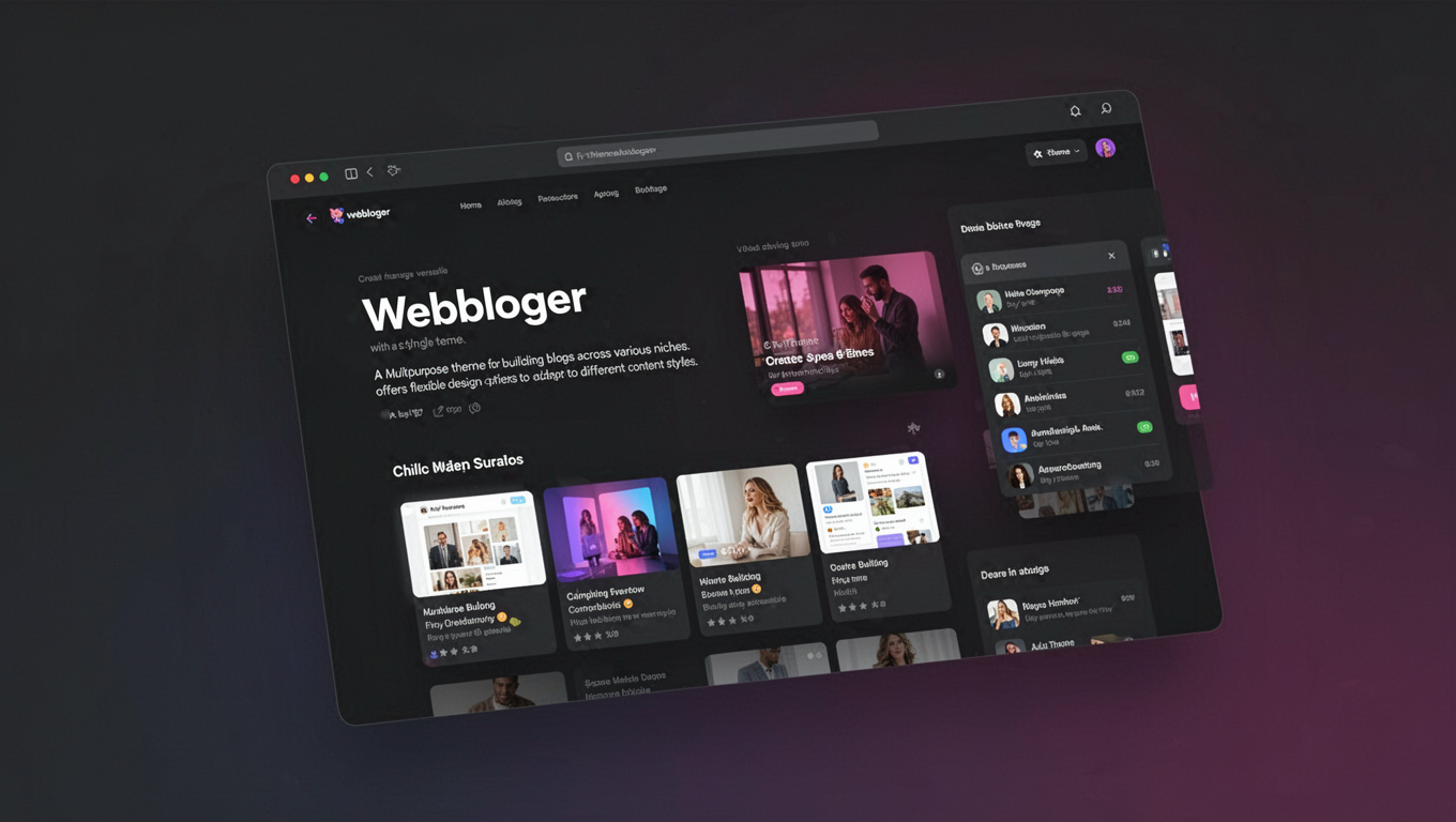 Preview of Webbloger