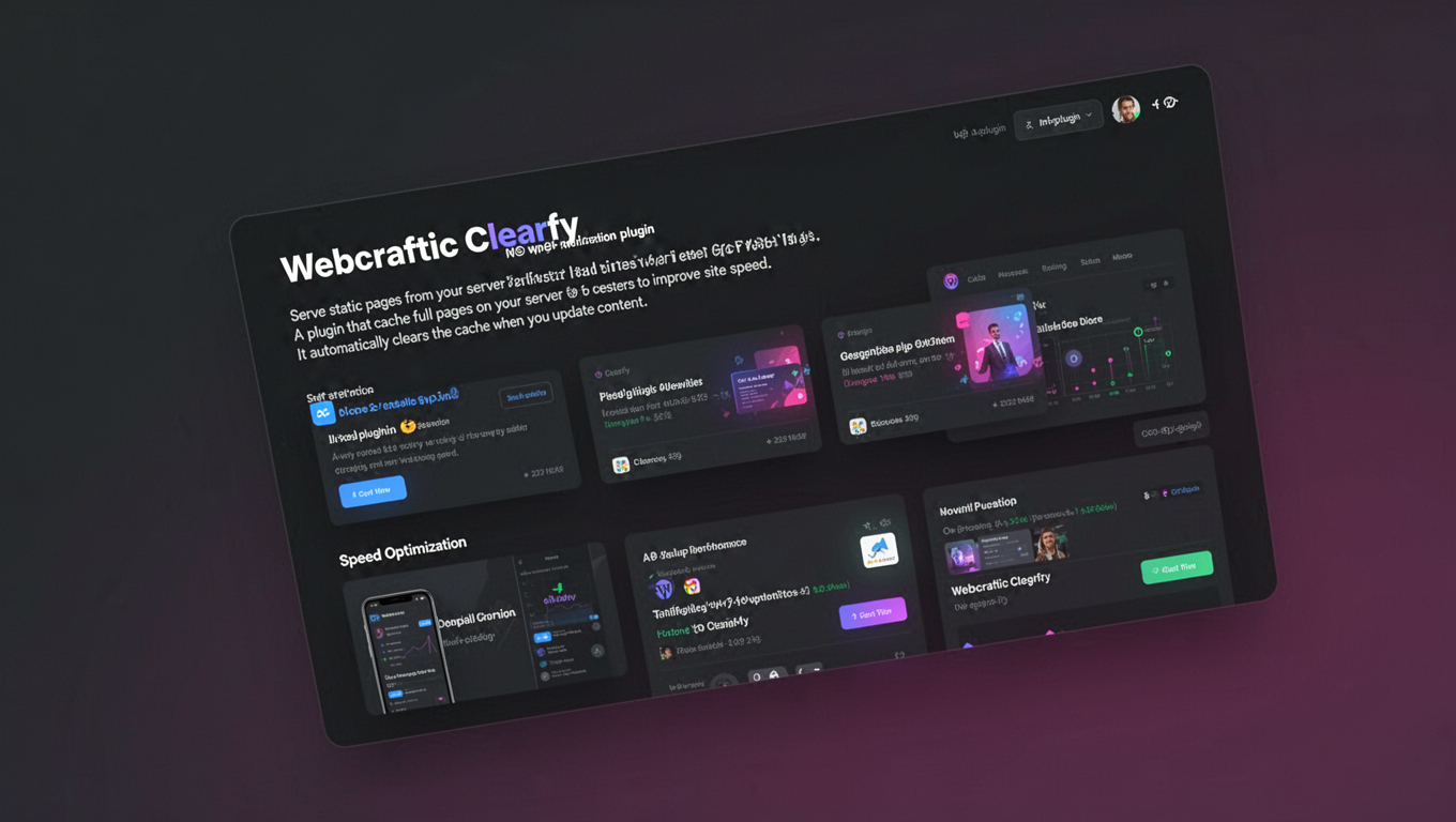 Preview of Webcraftic Clearfy – WP optimization plugin