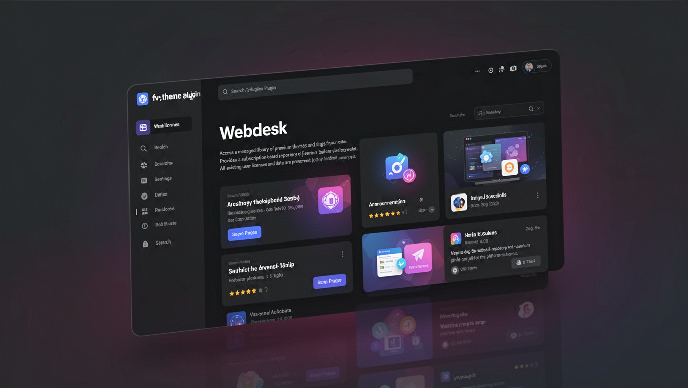 Preview of Webdesk
