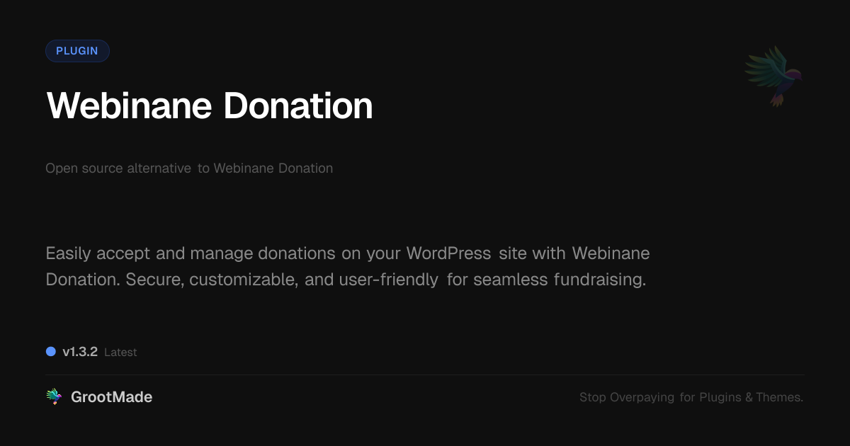 Preview of Webinane Donation