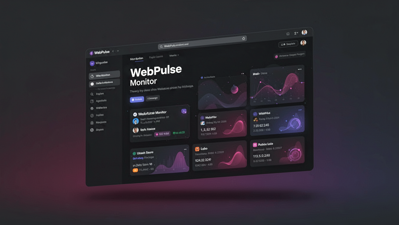 Preview of WebPulse Monitor