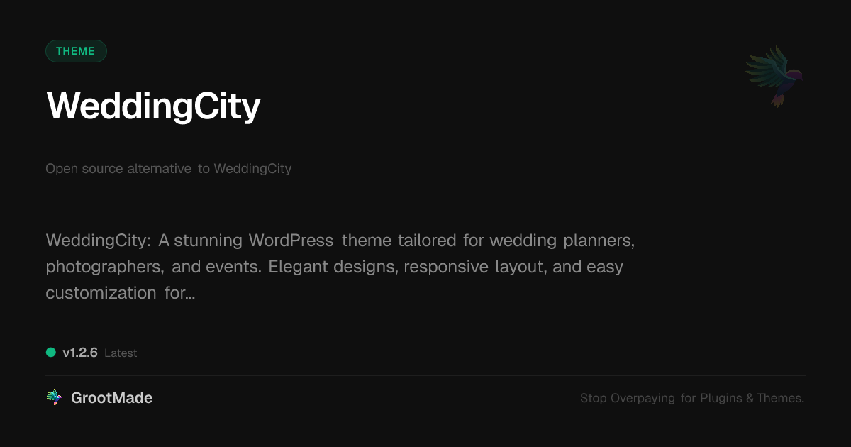 Preview of WeddingCity