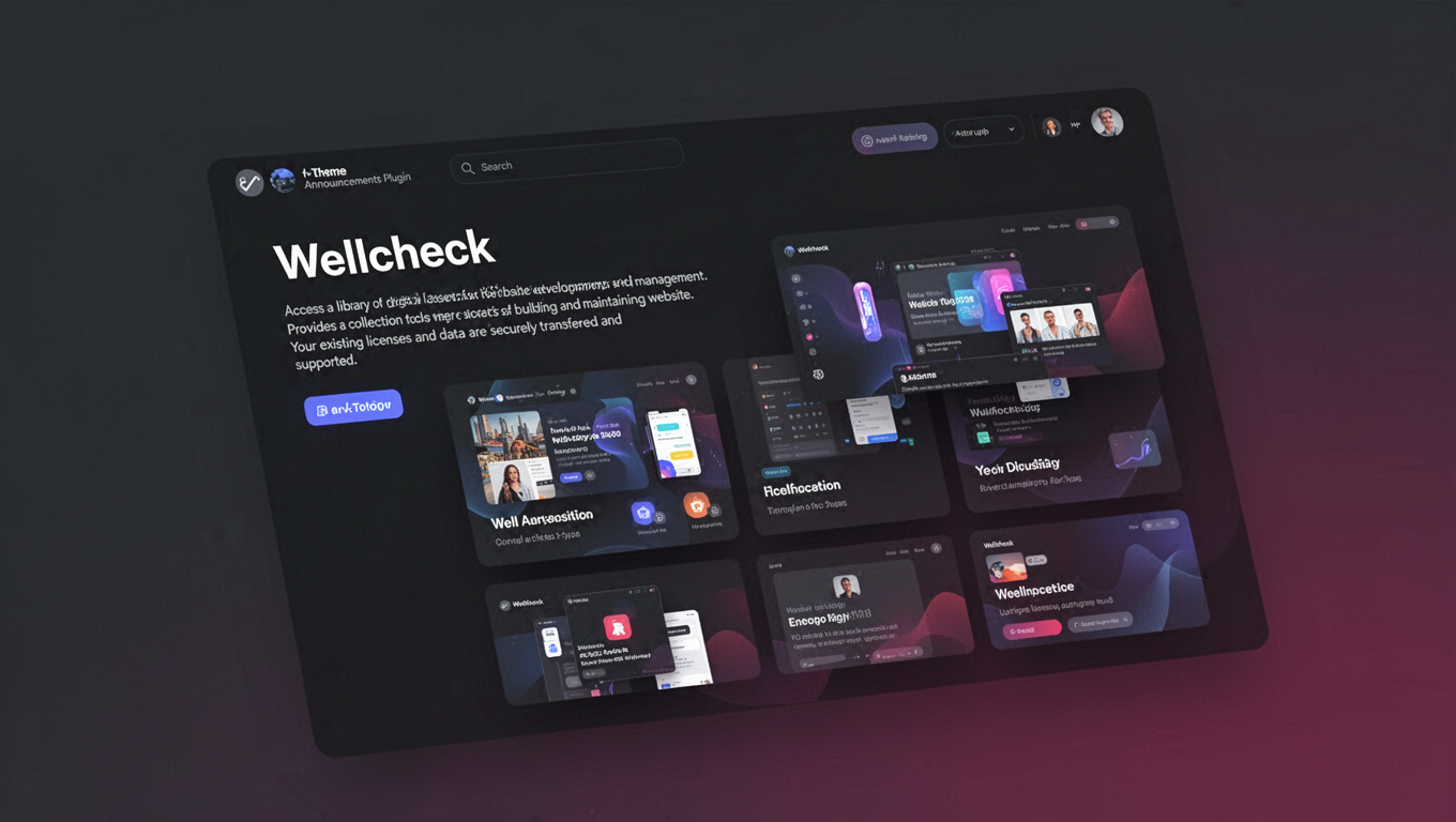 Preview of Wellcheck
