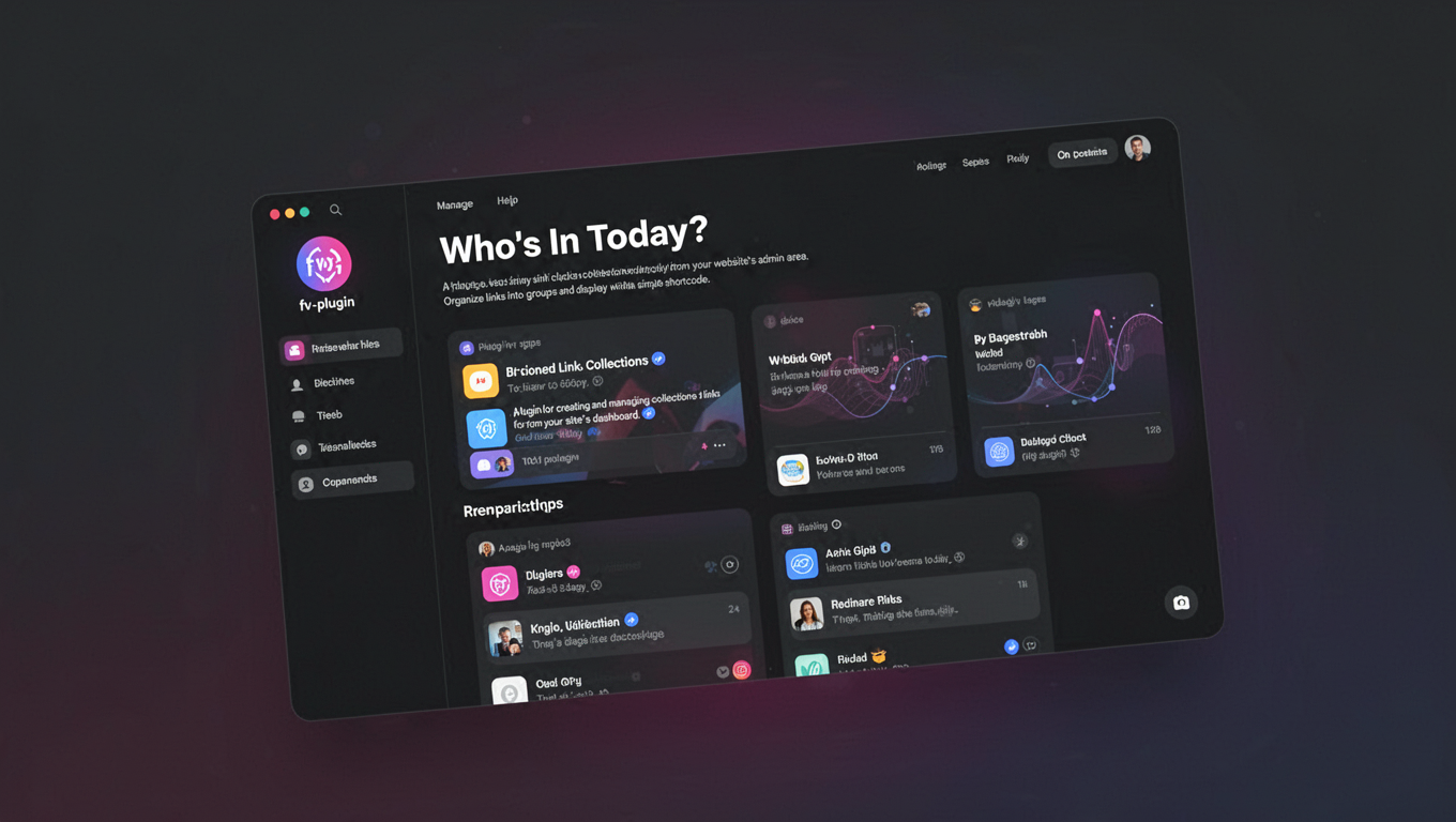 Preview of Who's In Today?