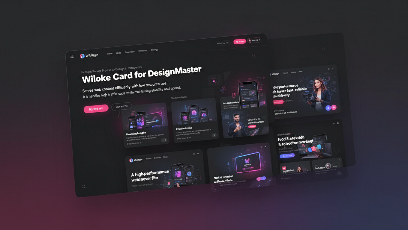 Preview of Wiloke Card for DesignMaster