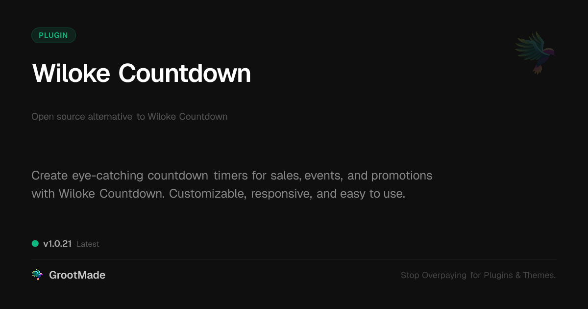Preview of Wiloke Countdown