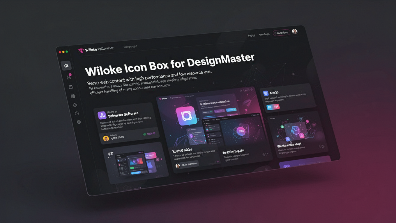 Preview of Wiloke Icon Box for DesignMaster