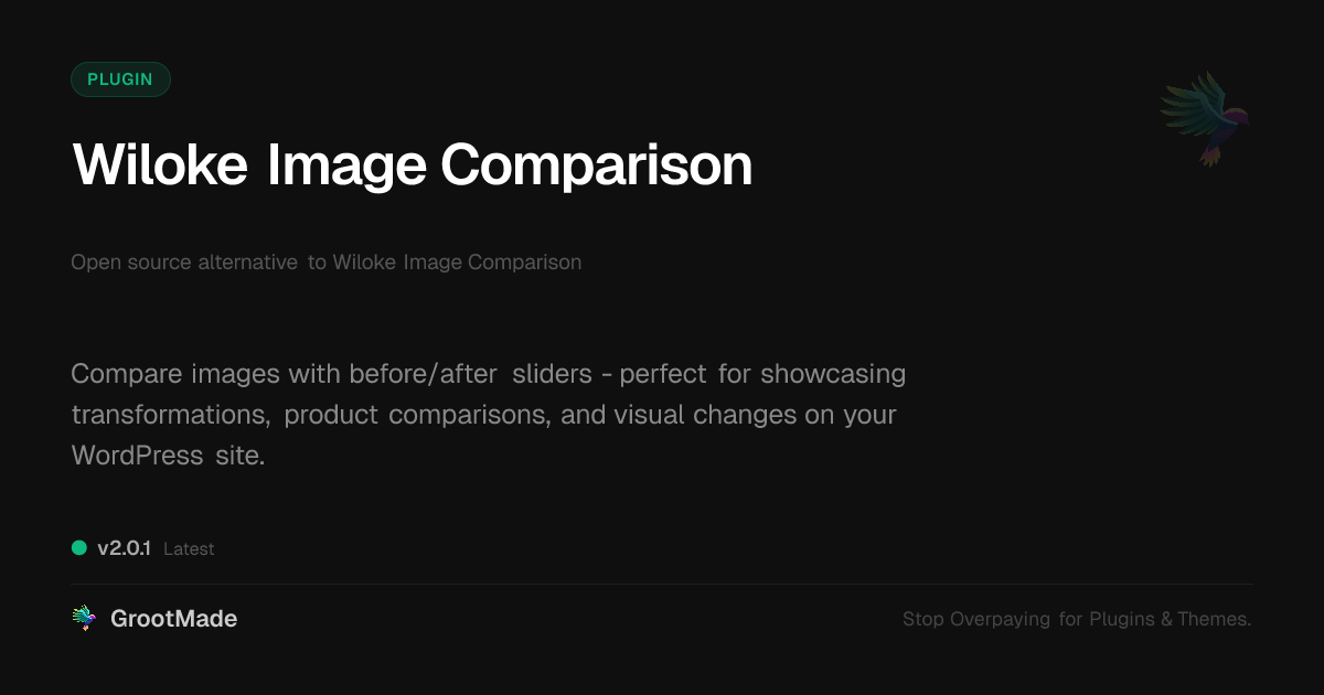 Preview of Wiloke Image Comparison