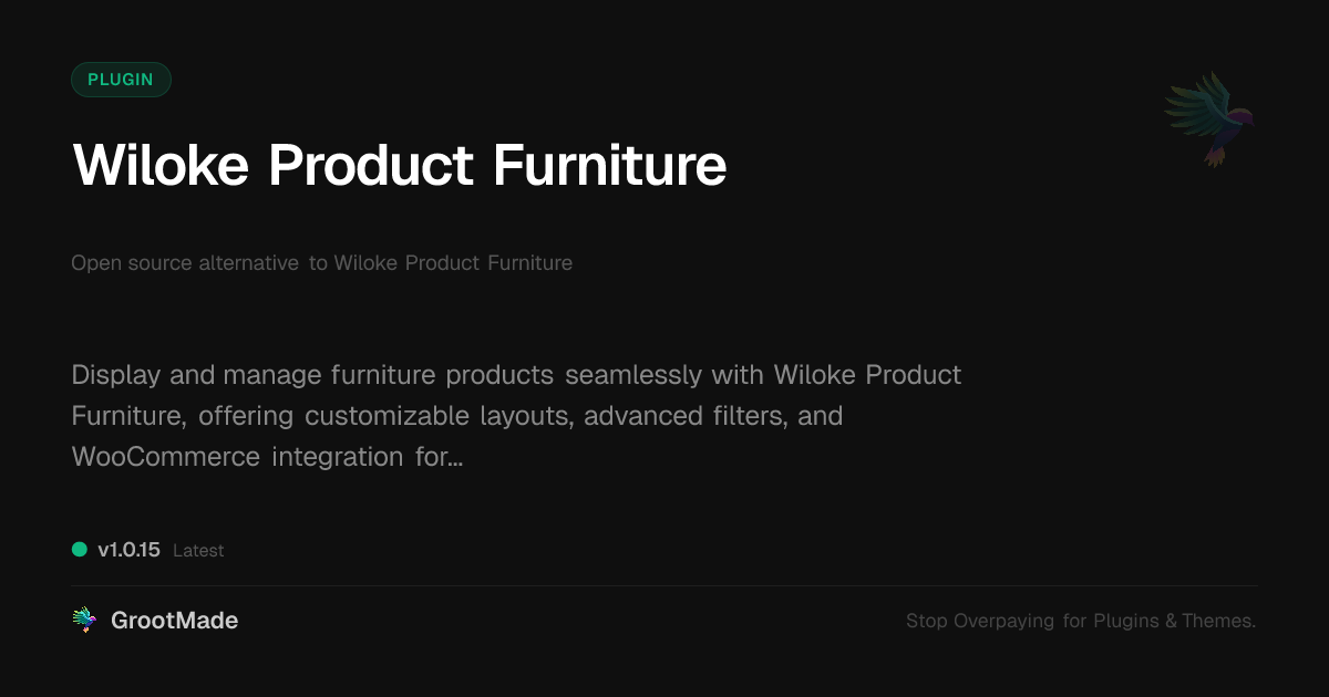 Preview of Wiloke Product Furniture