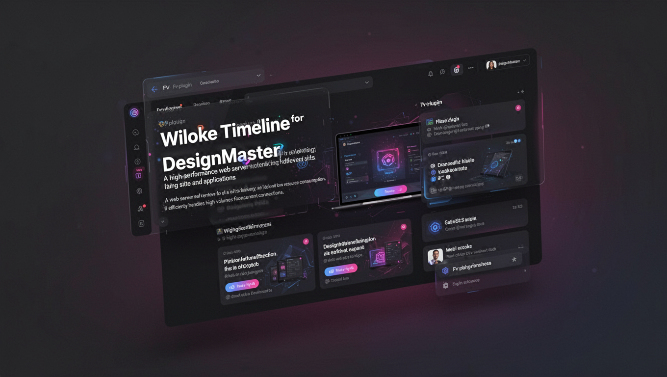 Preview of Wiloke Timeline for DesignMaster