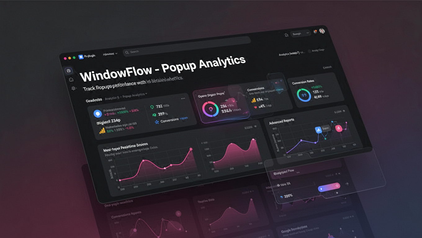 Preview of WindowFlow - Popup Analytics