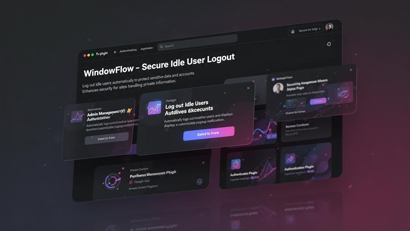 Preview of WindowFlow - Secure Idle User Logout