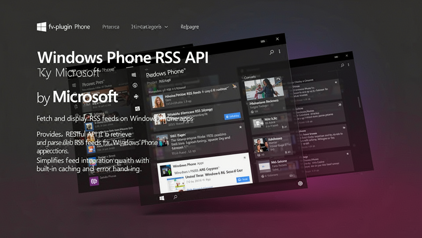 Preview of Windows Phone RSS API by Microsoft