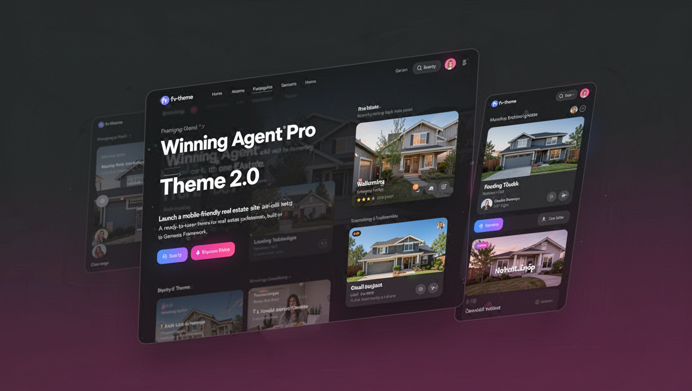 Preview of Winning Agent Pro Theme 2.0