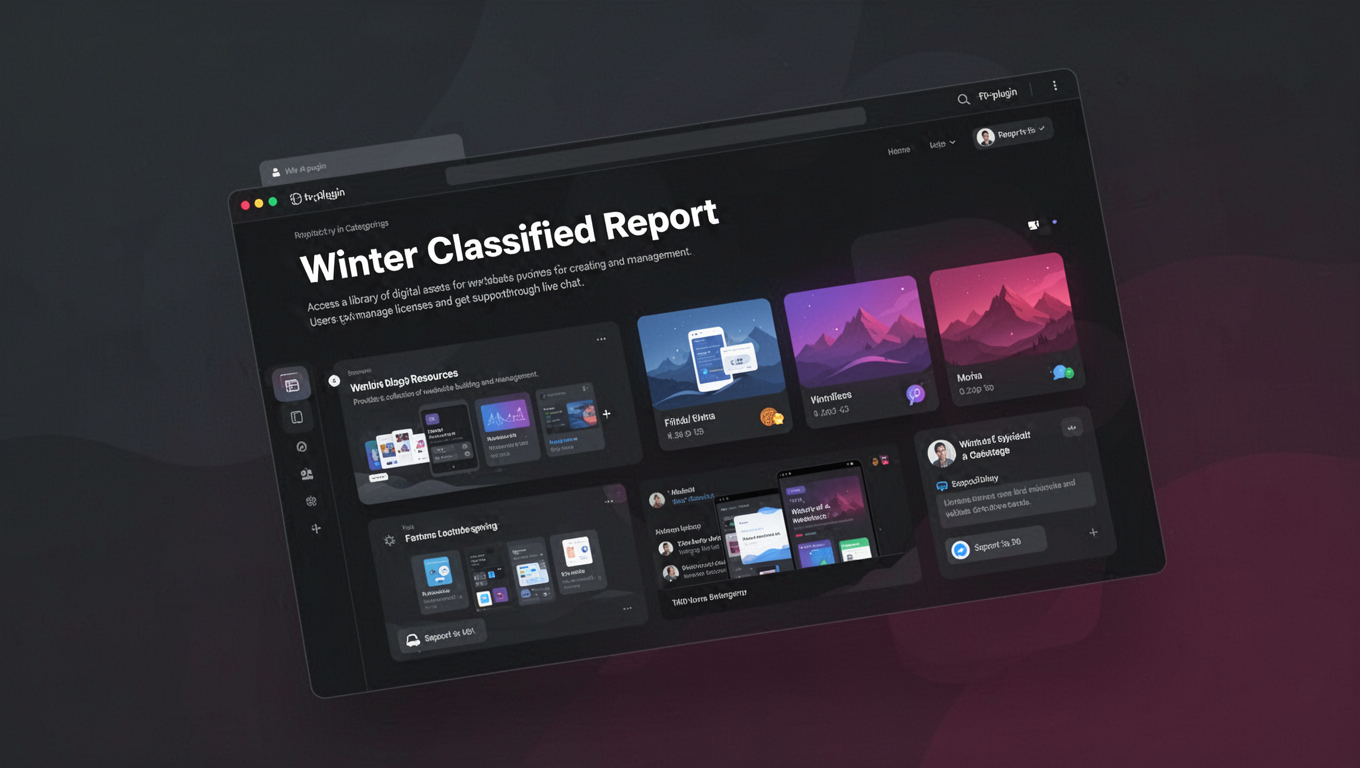 Preview of Winter Classified Report
