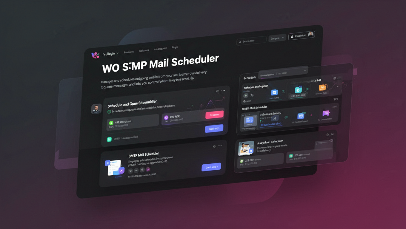Preview of WO SMTP Mail Scheduler