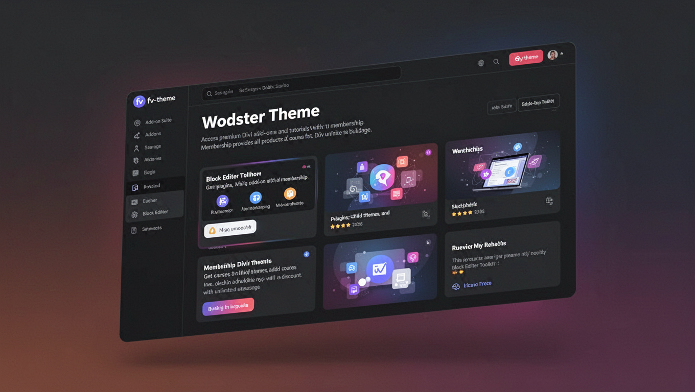 Preview of Wodster Theme