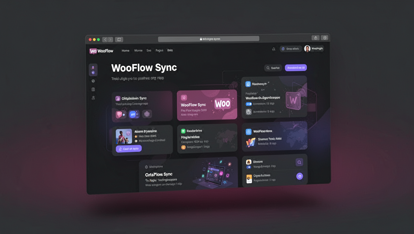 Preview of WooFlow Sync
