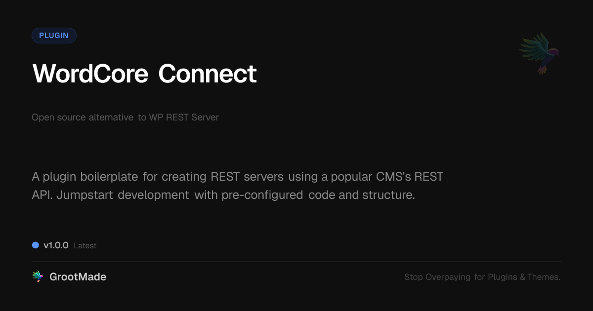 Preview of WordCore Connect