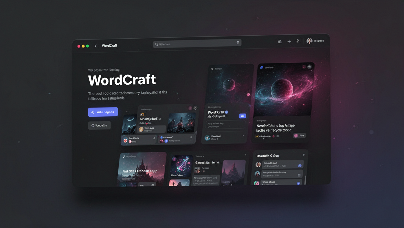 Preview of WordCraft