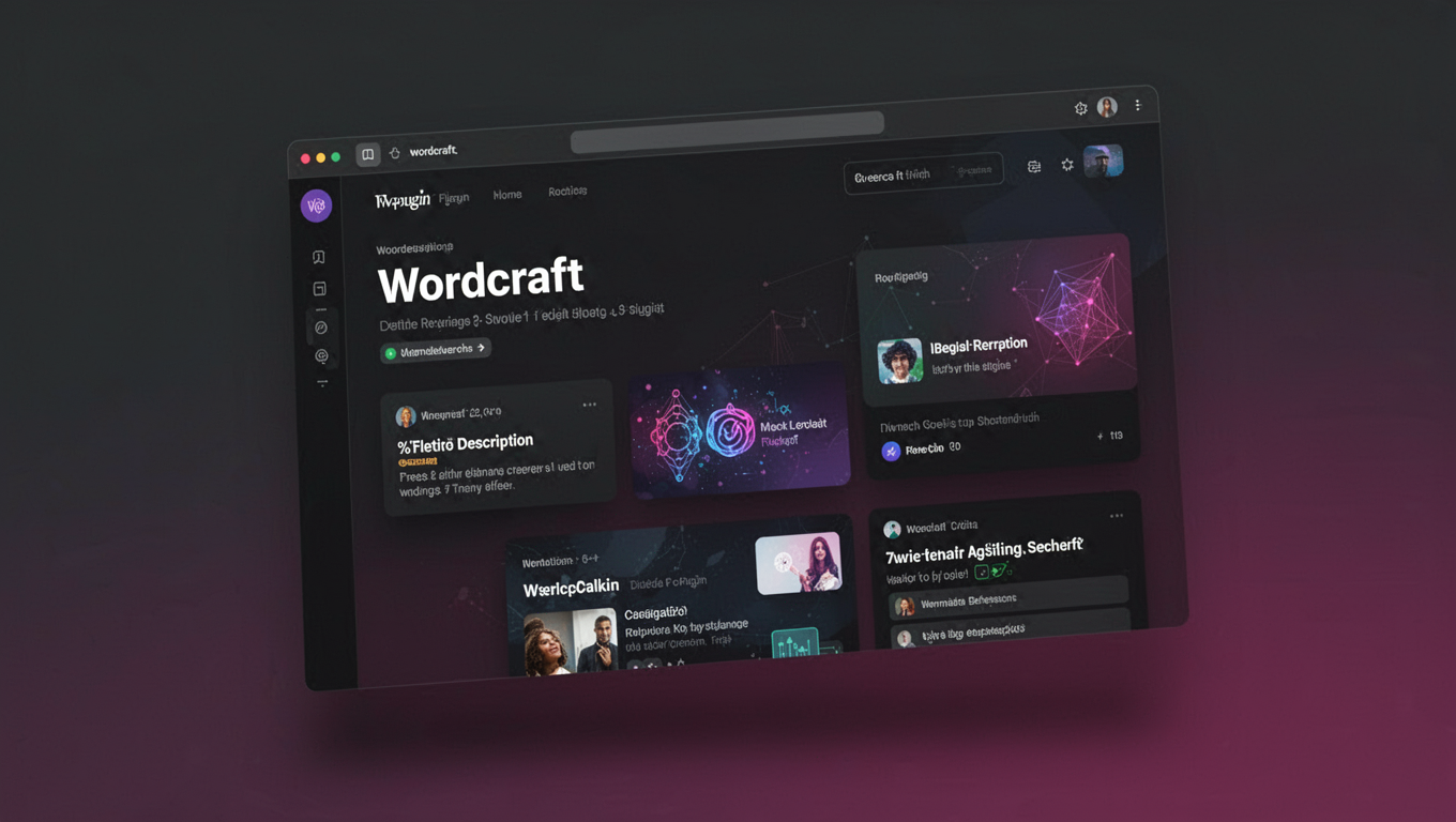 Preview of Wordcraft