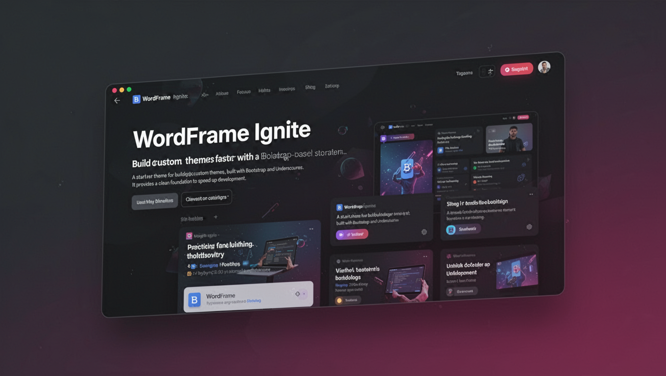 Preview of WordFrame Ignite