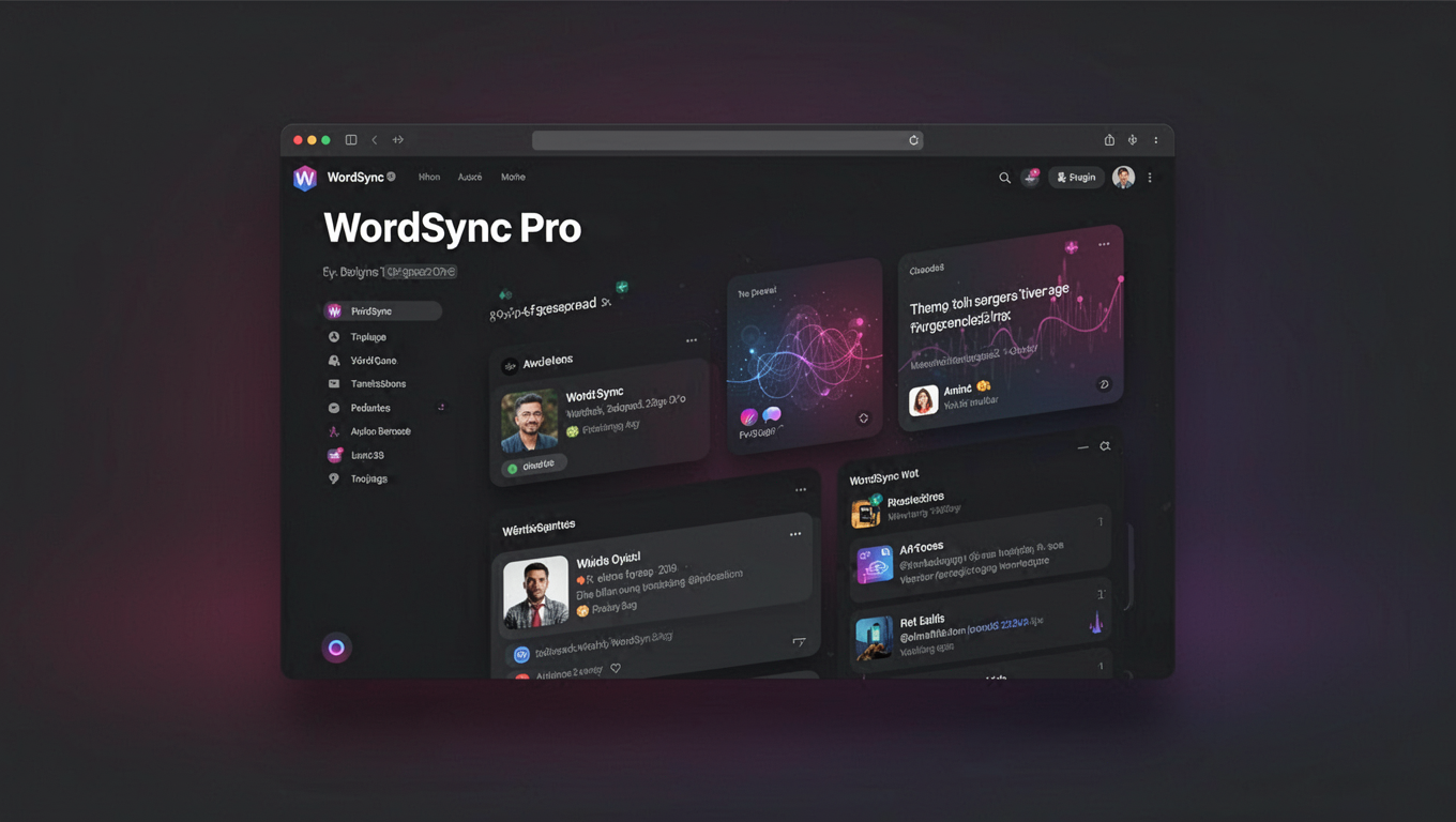 Preview of WordSync Pro