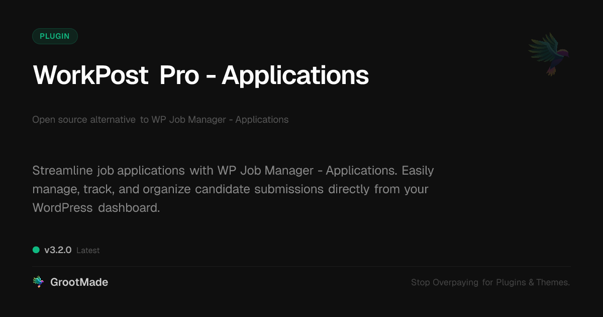 Preview of WorkPost Pro - Applications
