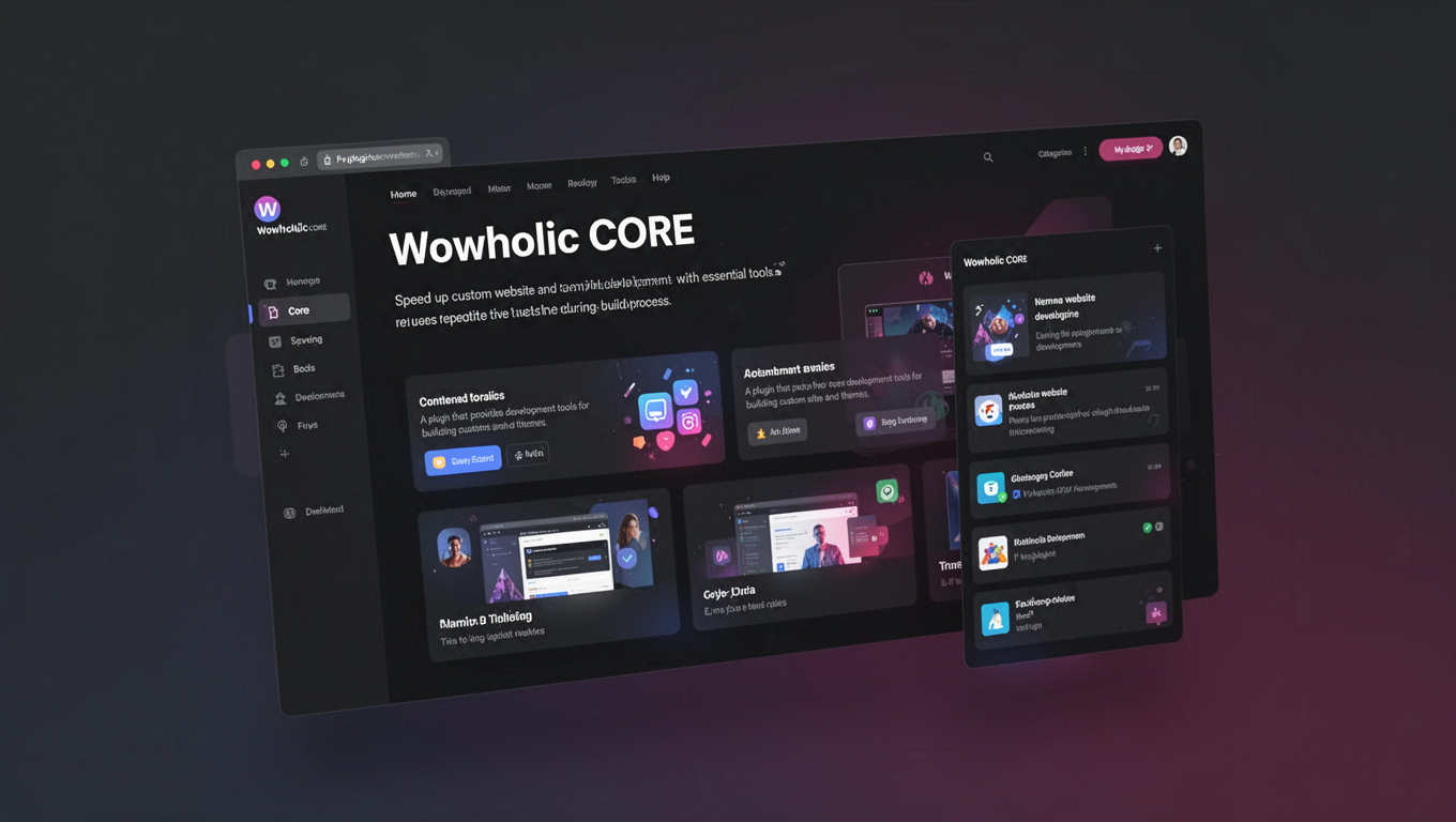 Preview of Wowholic CORE